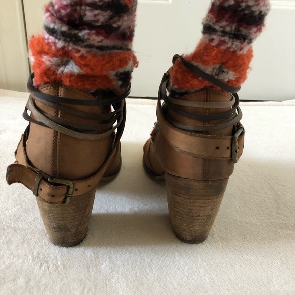 Steve Madden Tolteca Cognac Leather Mid-Calf Boots - Picture 4 of 6